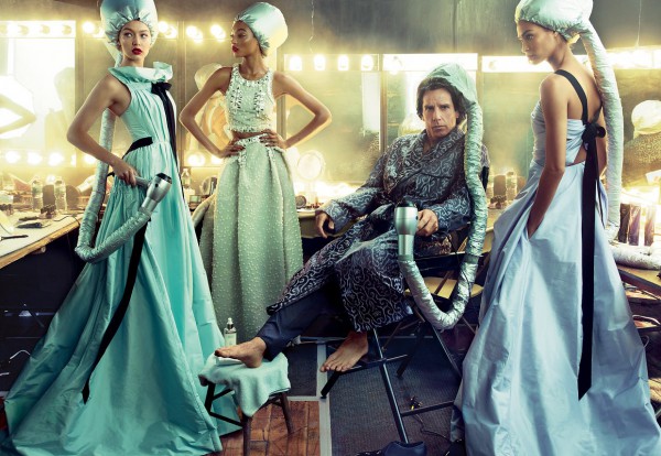 Пенелопа Крус и Бен Стиллер снялись в новой фотосессии для Vogue