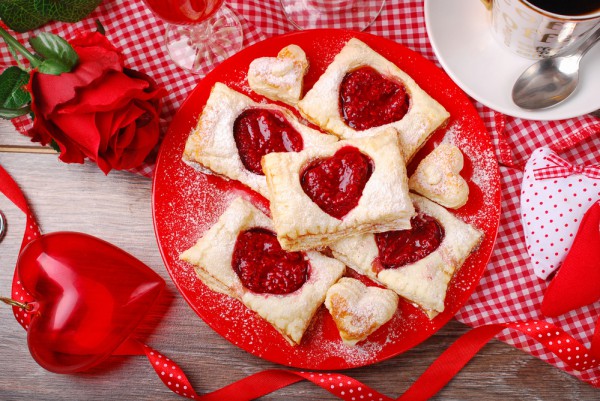 Печенье на День святого Валентина