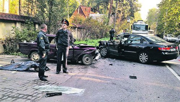 Водитель автомобиля Жигули скончался фактически сразу после аварии