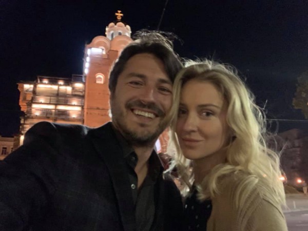 Сергей Притула с женой Екатериной Сопельник