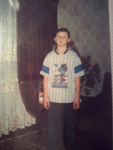 Женя Янович в детстве