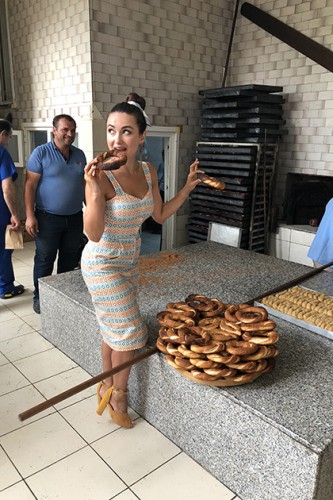Аня Олицкая в Стамбуле