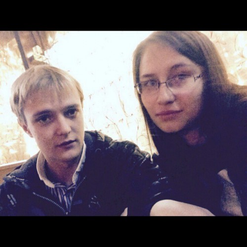 Сергей Зверев-младший со своей невестой Машей