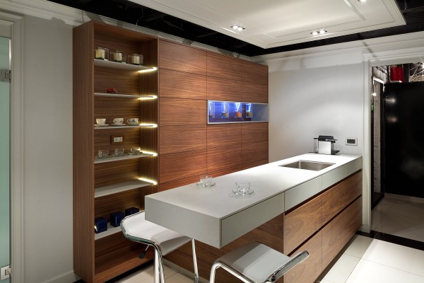 Кухня Aurora, студия A-partmentdesign