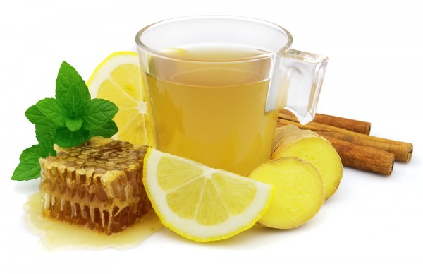 Вкусный имбирный чай помогает бороться с простудой