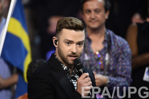 Финал Евровидения 2016: Джастин Тимберлейк