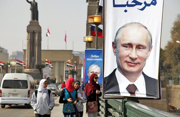 Путин посетил Египет