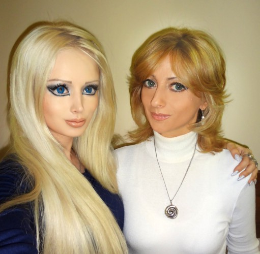 Одесская Барби с матерью