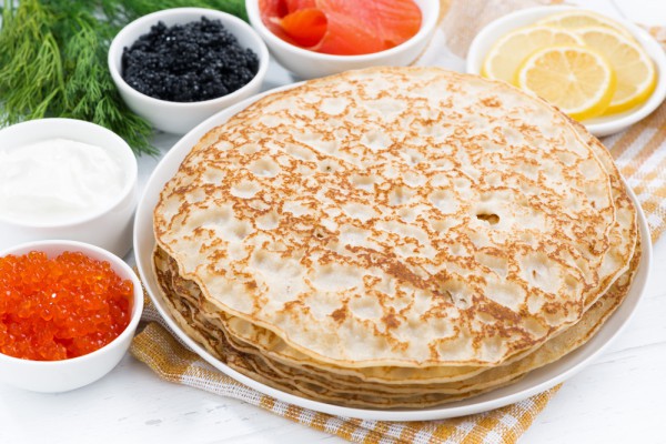 Блины на кефире