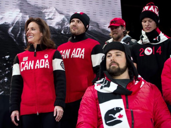 Олимпийская форма для канадских спортсменов