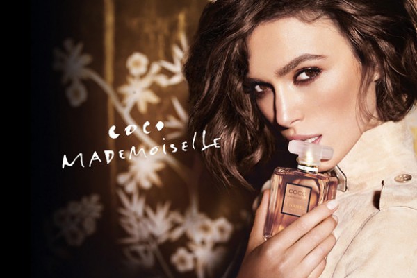 Кира Найтли в рекламе аромата Coco Mademoiselle от Chanel