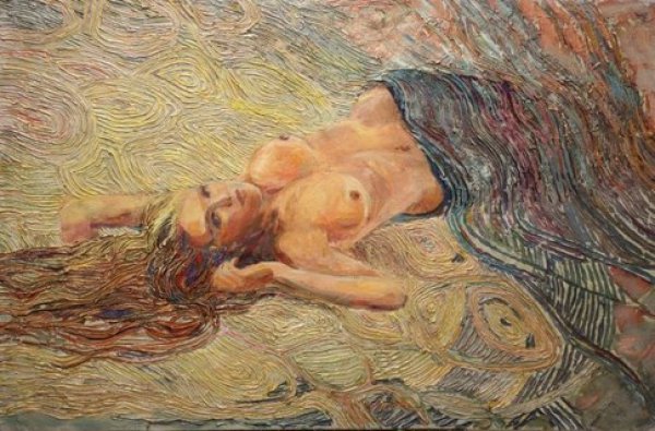 Портрет Кати Осадчей нарисовала художница Оксана Ивате