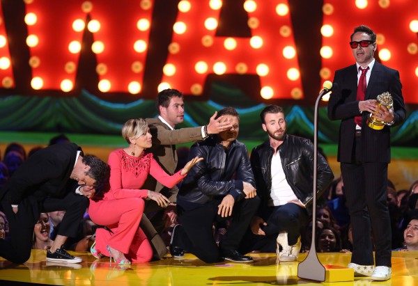 Роберт Дауни-младший на премии MTV Movie Awards 2015