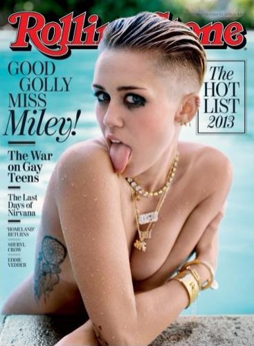 Майли Сайрус на обложке Rolling Stone
