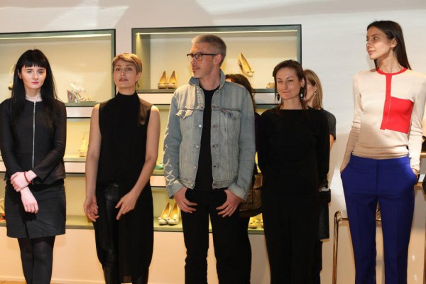 Редакция журнала Vogue Украина (слева направо): Ольга Януль, Маша Цуканова, Филипп Власов, Татьяна Соловей, Юлия Пелипас