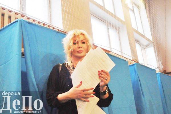 Ирина Билык рассказала, за кого она проголосовала