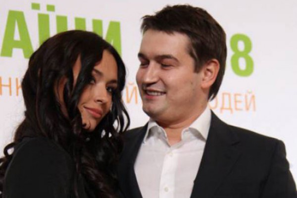 Андрей Ющенко с женой Елизаветой до развода