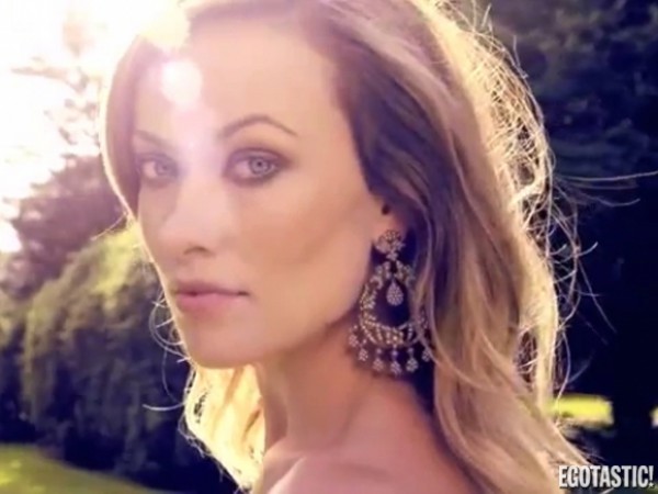 Оливия Уайлд на очередных съемках