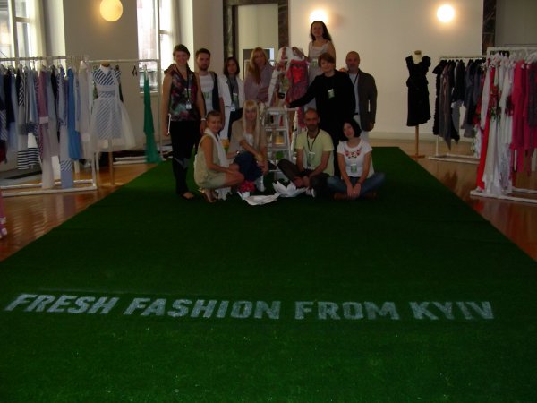 Участники проекта Fresh Fashion from Kyiv в Милане