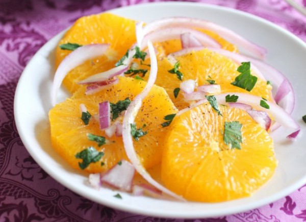 Рецепт 
                Сицилийский апельсиновый салат
            