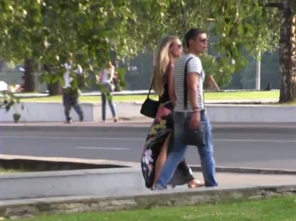 Жена Стаса Пьехи, фото 2013 года, сделанные в Витебске