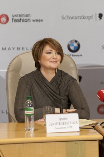 Ирина Данилевская: “Проведение Украинской Недели Моды – это позитивный момент для имиджа страны”.