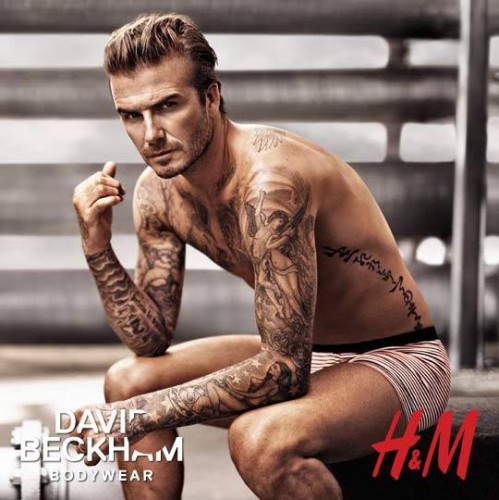Дэвид Бекхэм представил новую коллекцию белья для H&M