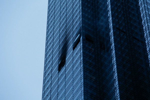 пожар в Trump Tower