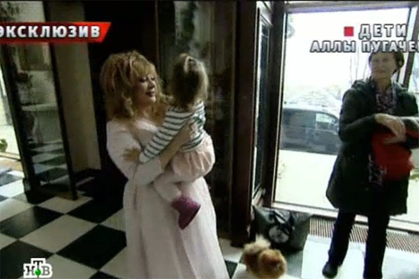 Алла Пугачева с дочкой Лизой