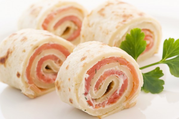 Блины с несладкой начинкой