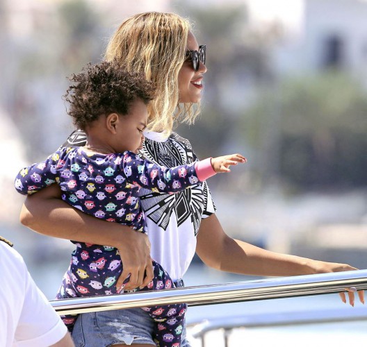 Бейонсе с малышкой Blue Ivy