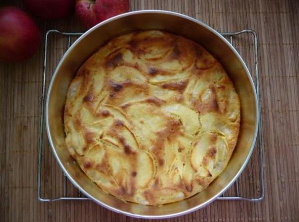 Шарлотка с яблоками новые фото Шарлотка с яблоками новые фото