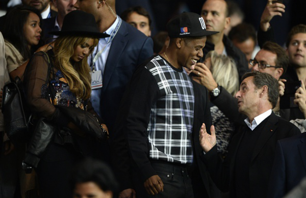 Бейонсе, Jay Z и Николя Саркози