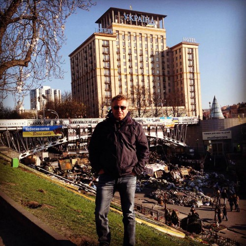 Леонид Агутин на Майдане в Киеве