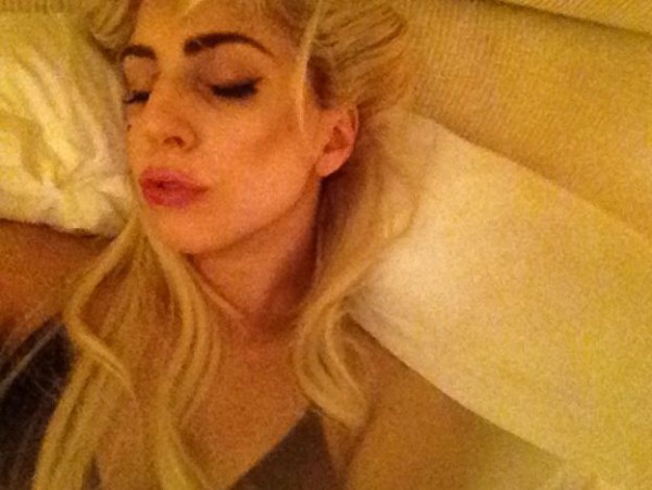 Lady GaGa перед сном