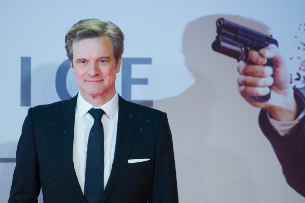 Британский актер Колин Ферт на премьере фильма Kingsman: Секретная служба в Германии