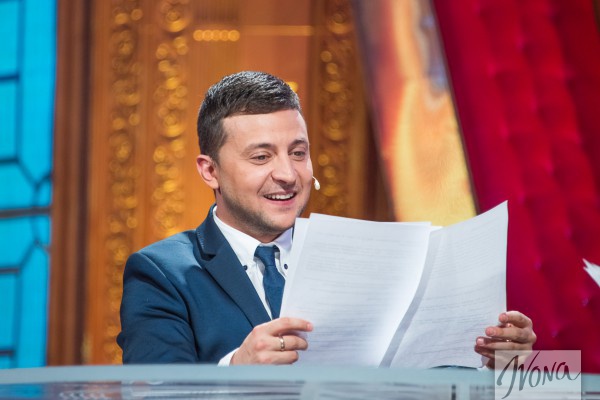 Украинский телеведущий Владимир Зеленский