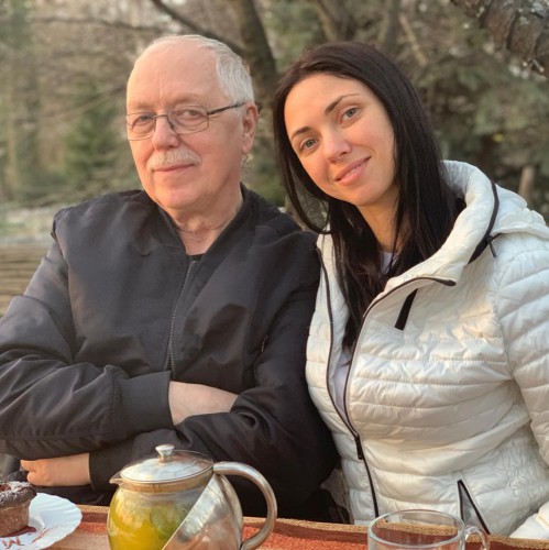 Вікторія Смеюха с папой