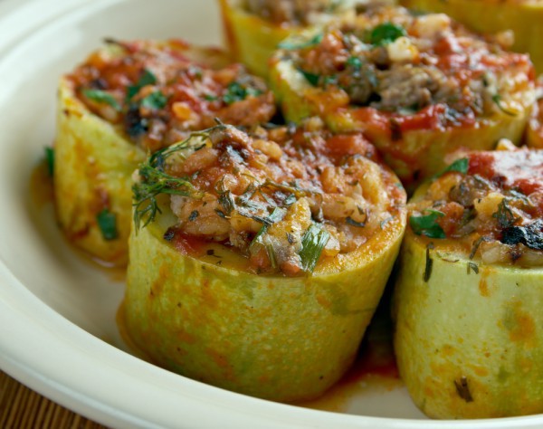 Фаршированные кабачки
