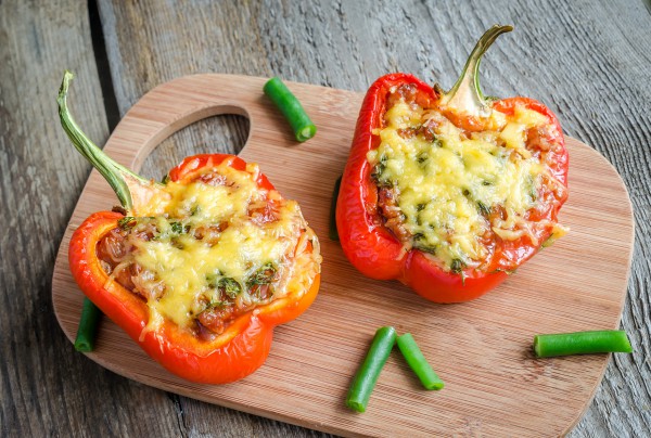 как приготовить фаршированные перцы с рисом и мясом