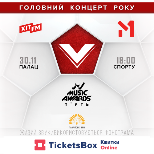 “М1 Music Awards. П’ять”