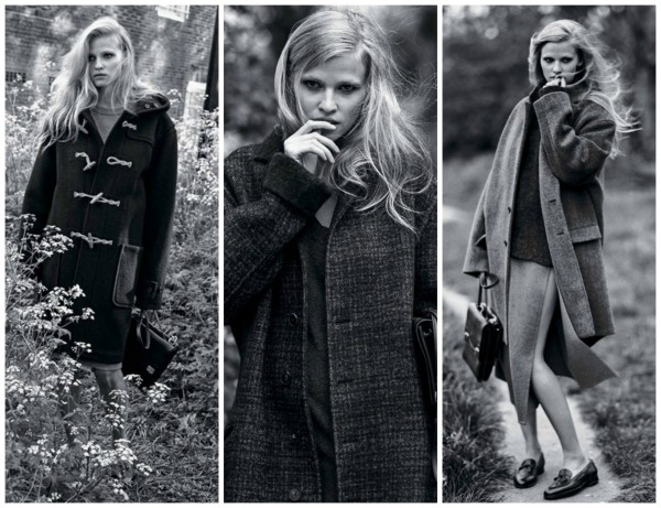 Модные пальто в фотосессии The New York Times T Style Magazine