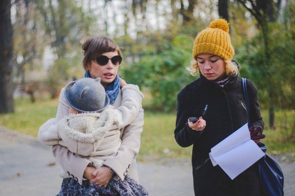 Надежда Пасичнюк на интервью с ведущей Ирэной Карпой