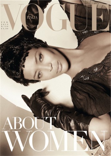Наоми Кэмпбелл на обложке Vogue