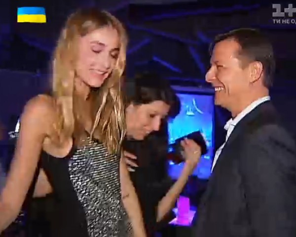 Олег Ляшко со Снежаной Онопко
