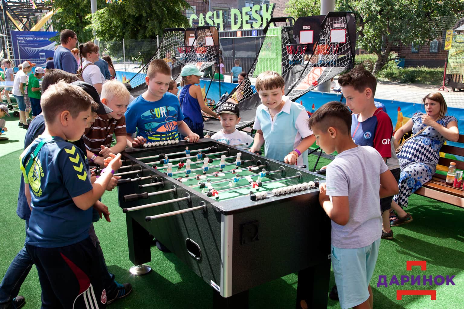 Масштабное открытие батутного городка Summer Park в Киеве