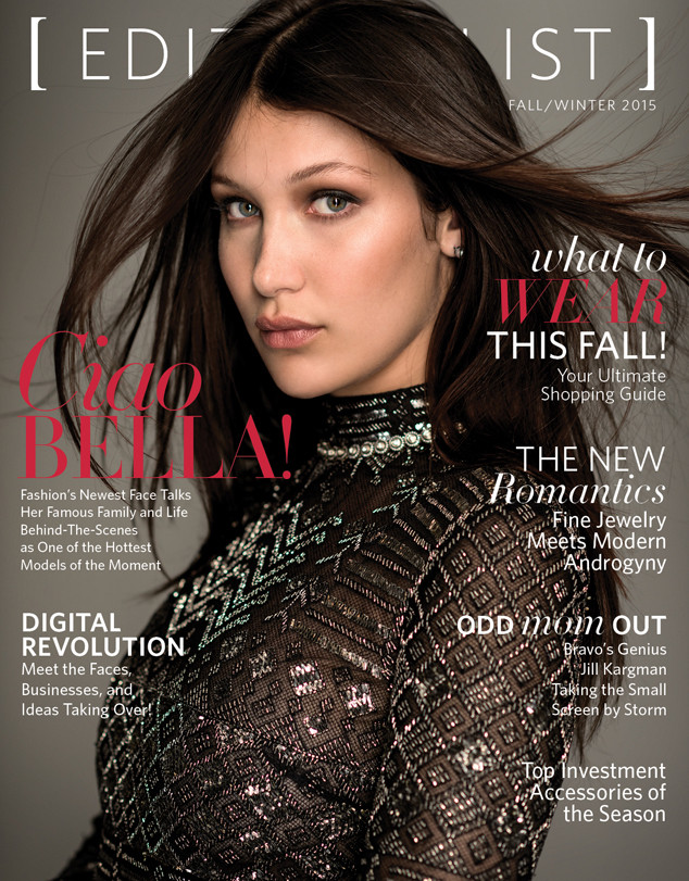 Модель Белла Хадид для Editorialist