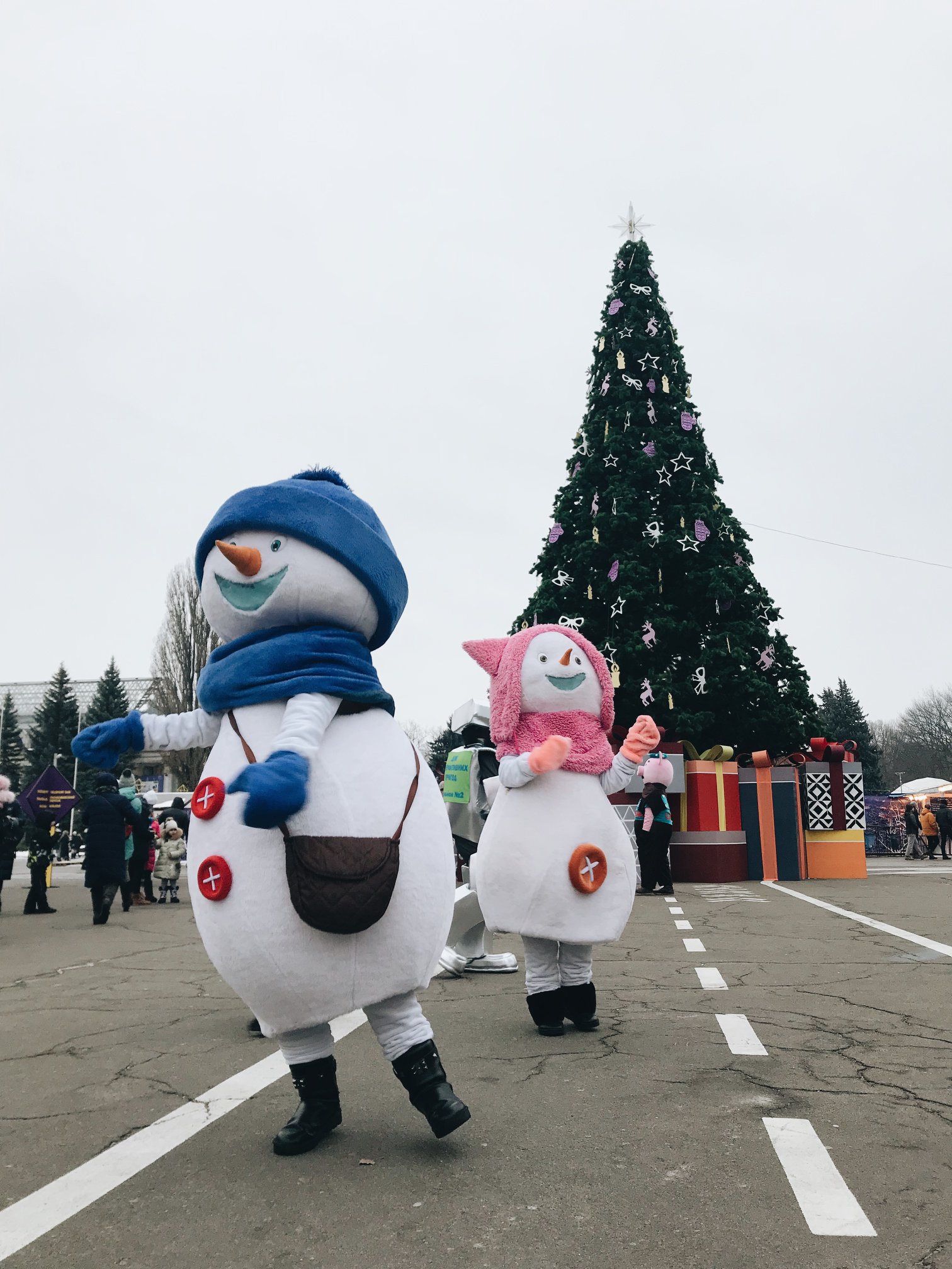 Зимняя сказка на ВДНХ