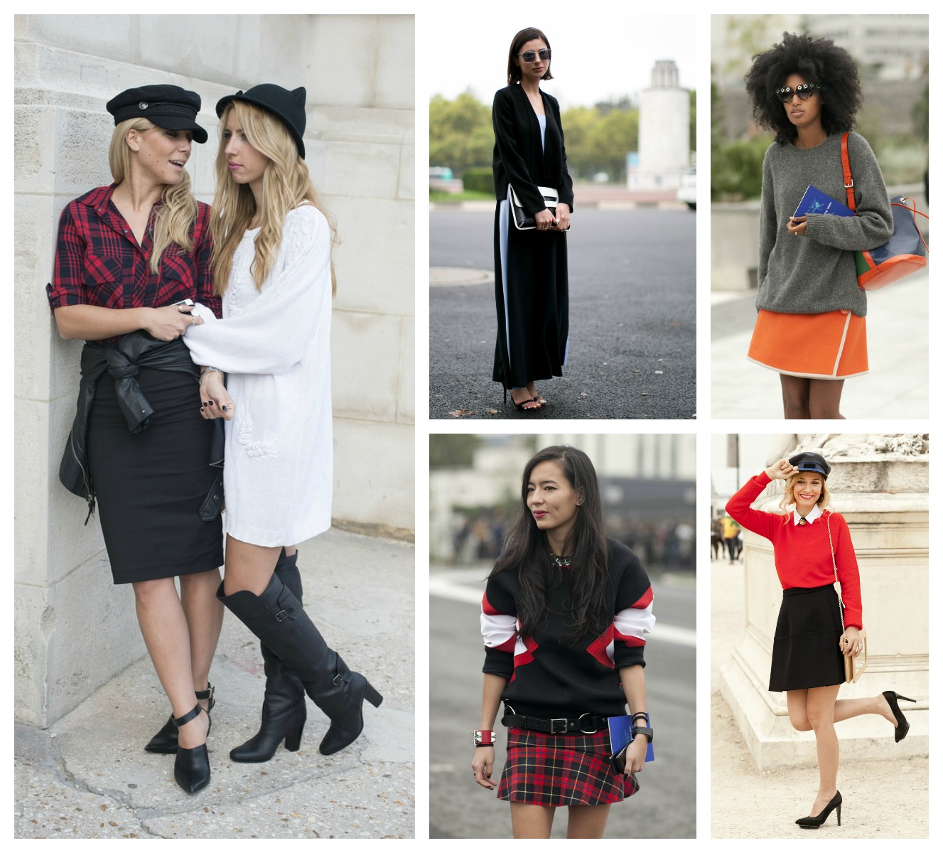 Стильные образы Street style на Неделе моды в Париже