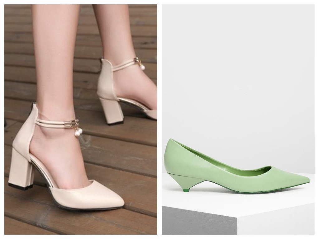 Квадратный каблук меняем на kitten heels
